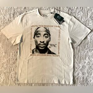 Only & Sons 2Pac Until The End of Time T-shirt - Organic Cotton Sz.L